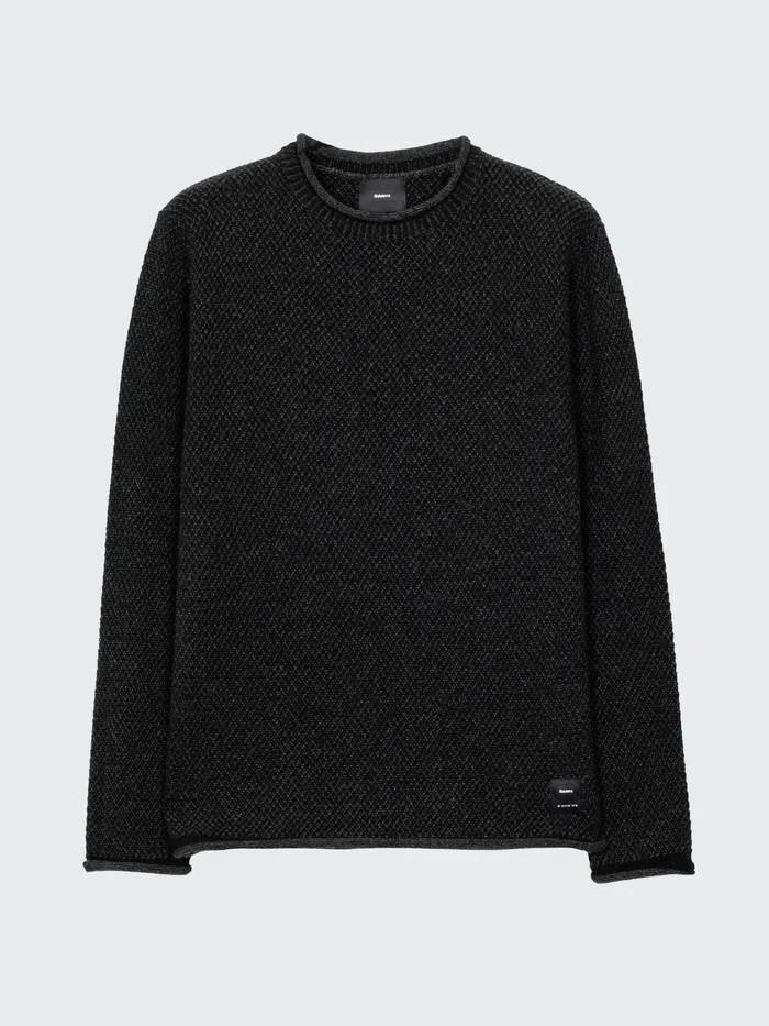Finisterre Knitwear Men Barents Sweater Raven