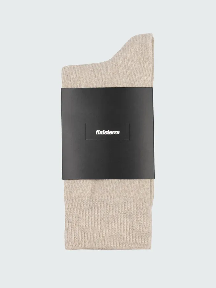 Finisterre Socks MenWomen Classic Wool Sock Oatmeal