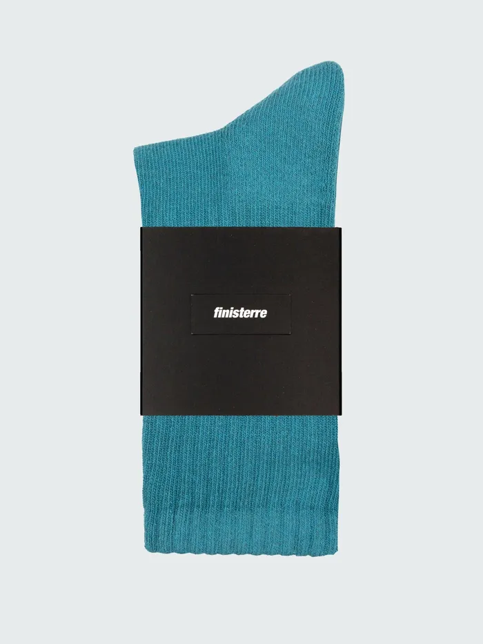 Finisterre Socks MenWomen High Tide Sock Ocean Storm