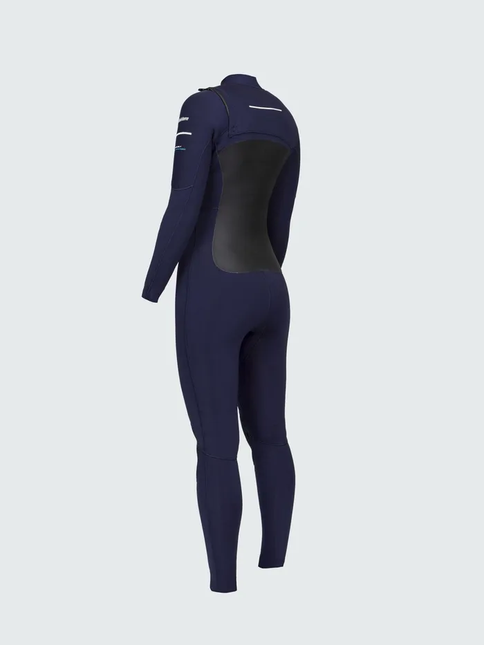 Finisterre Wetsuits Women Nieuwland 3525mm Yulex Chest Zip Wetsuit Ink