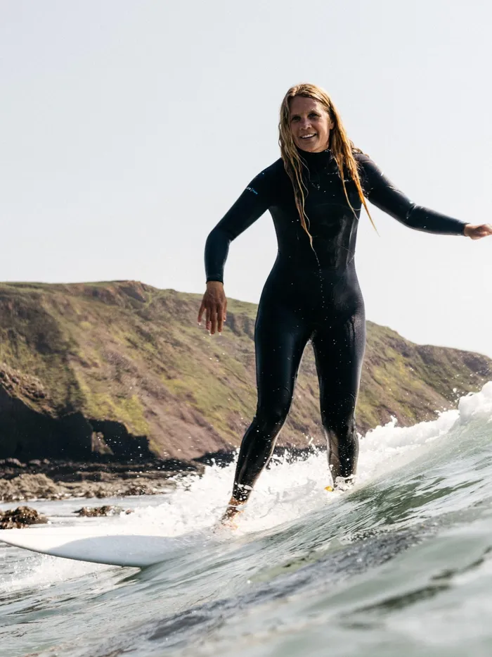 Finisterre Wetsuits Women Nieuwland 3525mm Yulex Chest Zip Wetsuit Ink