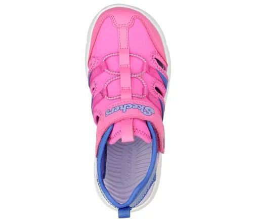 Flex Splash 8211 Epic Breeze Hot Pink Blue Kids SKECHERS Big Kids UK Sizes 36