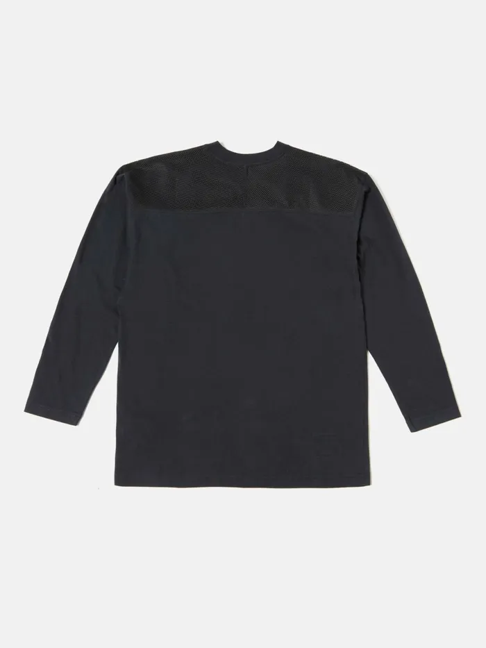 Football Jersey In Navy Single Jersey Men Universal Works Tees