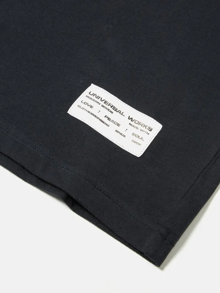Football Jersey In Navy Single Jersey Men Universal Works Tees
