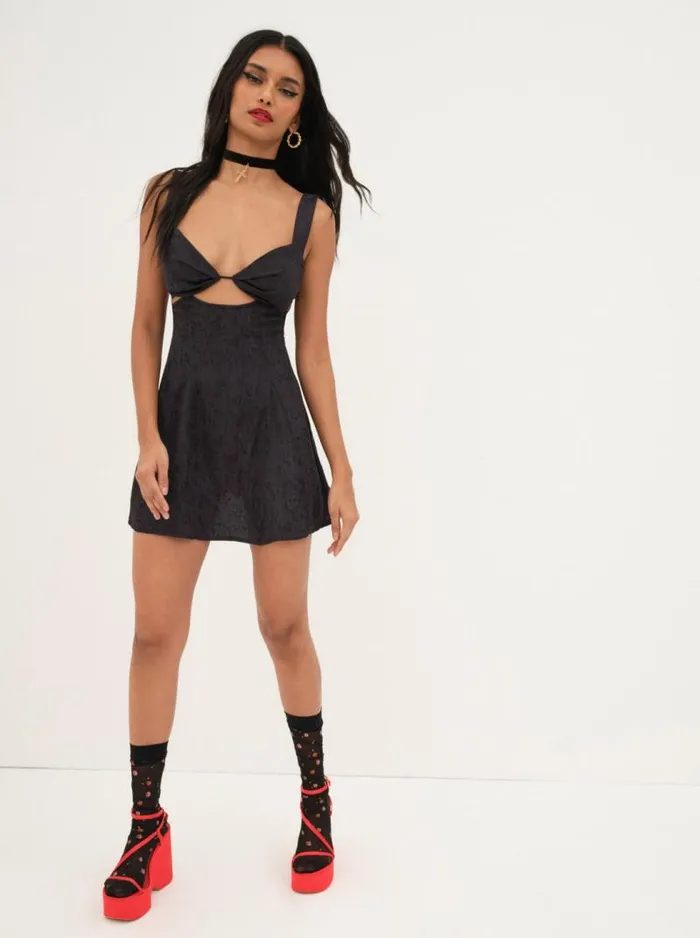 For Love and Lemons Dresses Alice Mini Dress Black 8211 Women