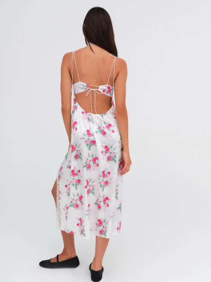 For Love and Lemons Dresses Babys Breath Midi Slip Dress White 8211 Women For Love and Lemons Dresses Babys Breath Midi Slip Dress White 8211 Women