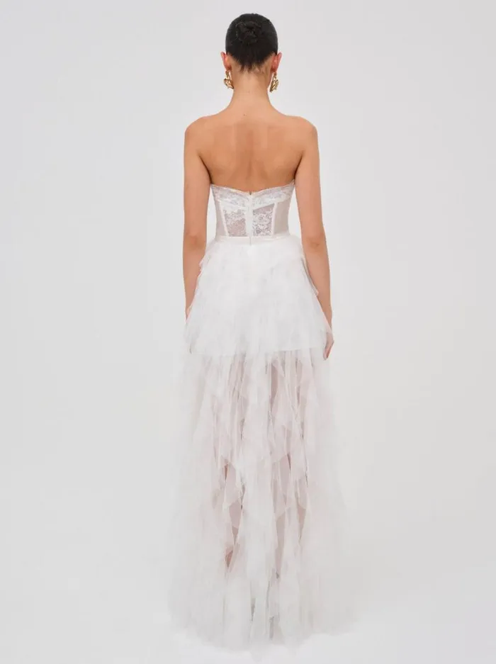 For Love and Lemons Dresses Bustier Gown White 8211 Women For Love and Lemons Dresses Bustier Gown White 8211 Women