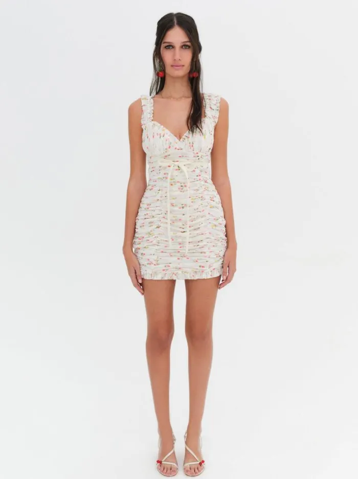 For Love and Lemons Dresses Elodie Mini Dress Multi 8211 Women For Love and Lemons Dresses Elodie Mini Dress Multi 8211 Women