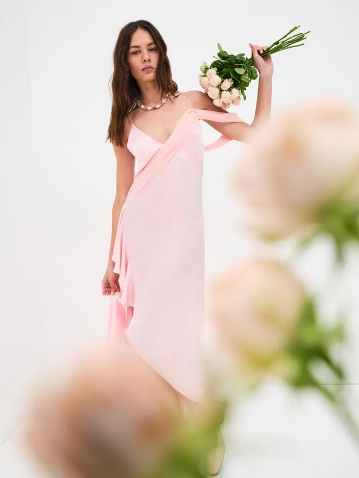 For Love and Lemons Dresses James Maxi Dress Coral 8211 Women
