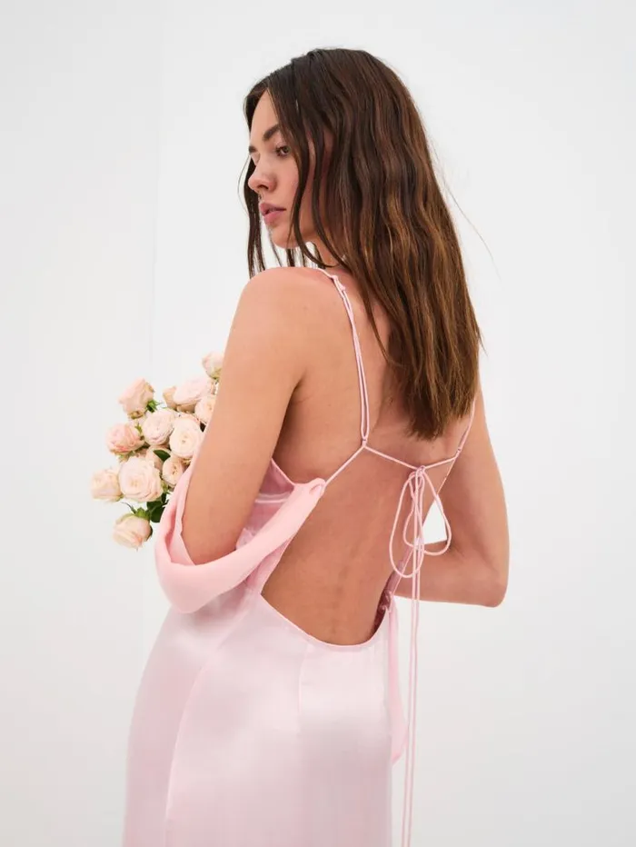 For Love and Lemons Dresses James Maxi Dress Coral 8211 Women For Love and Lemons Dresses James Maxi Dress Coral 8211 Women