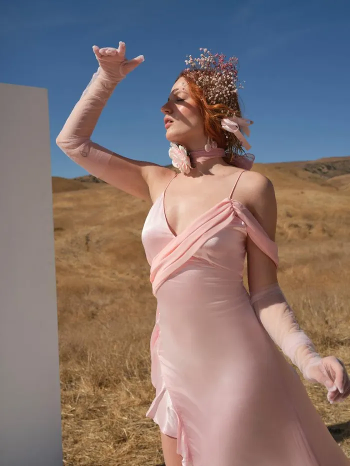 For Love and Lemons Dresses James Maxi Dress Coral 8211 Women For Love and Lemons Dresses James Maxi Dress Coral 8211 Women