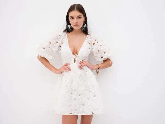 For Love and Lemons Dresses Leighton Mini Dress White 8211 Women For Love and Lemons Dresses Leighton Mini Dress White 8211 Women