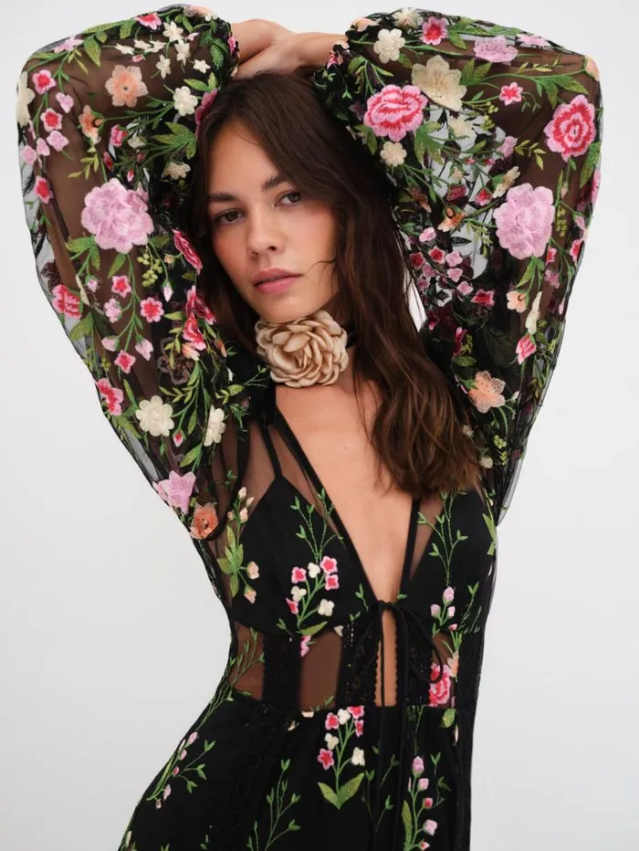 For Love and Lemons Dresses Luna Maxi Dress Black 8211 Women For Love and Lemons Dresses Luna Maxi Dress Black 8211 Women