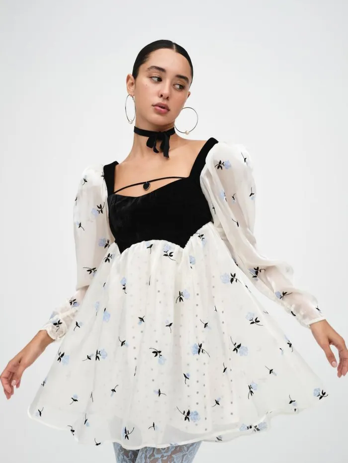 For Love and Lemons Dresses Marcella Mini Dress White 8211 Women