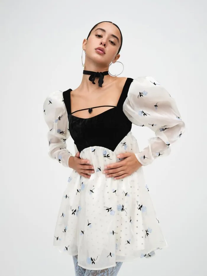 For Love and Lemons Dresses Marcella Mini Dress White 8211 Women For Love and Lemons Dresses Marcella Mini Dress White 8211 Women