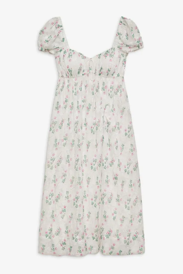 For Love and Lemons Dresses Remi Midi Dress White 8211 Women For Love and Lemons Dresses Remi Midi Dress White 8211 Women