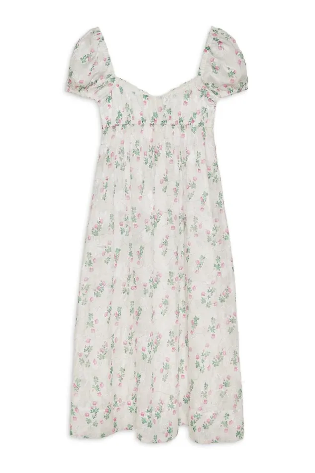 For Love and Lemons Dresses Remi Midi Dress White 8211 Women For Love and Lemons Dresses Remi Midi Dress White 8211 Women