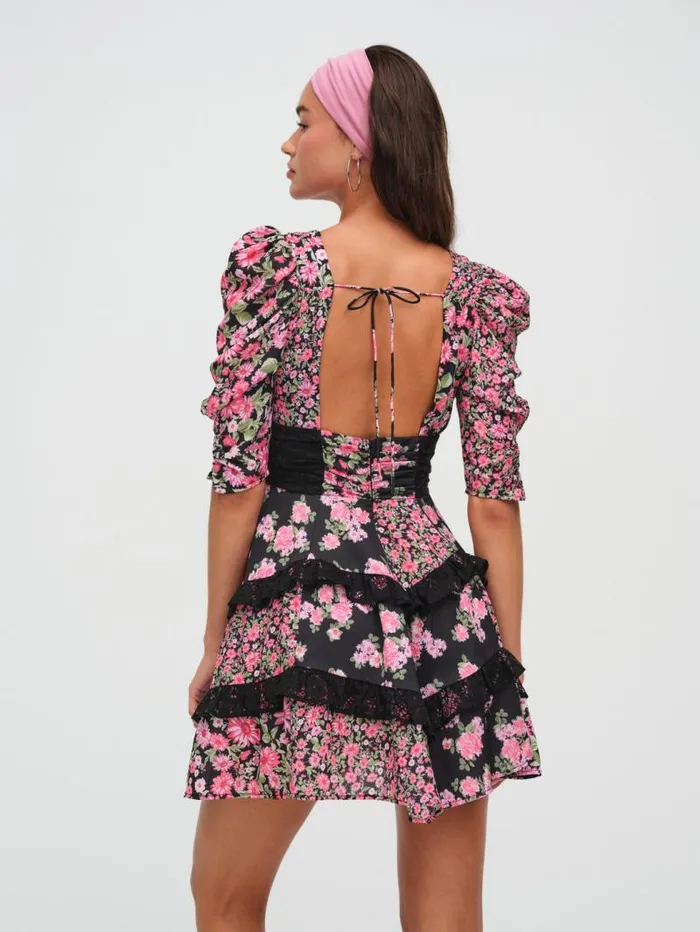 For Love and Lemons Dresses Rosalyn Mini Dress Black 8211 Women For Love and Lemons Dresses Rosalyn Mini Dress Black 8211 Women