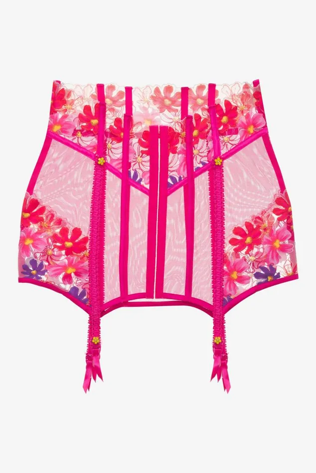 For Love and Lemons Lingerie Anemone Floral Garter Skirt Pink 8211 Women For Love and Lemons Lingerie Anemone Floral Garter Skirt Pink 8211 Women