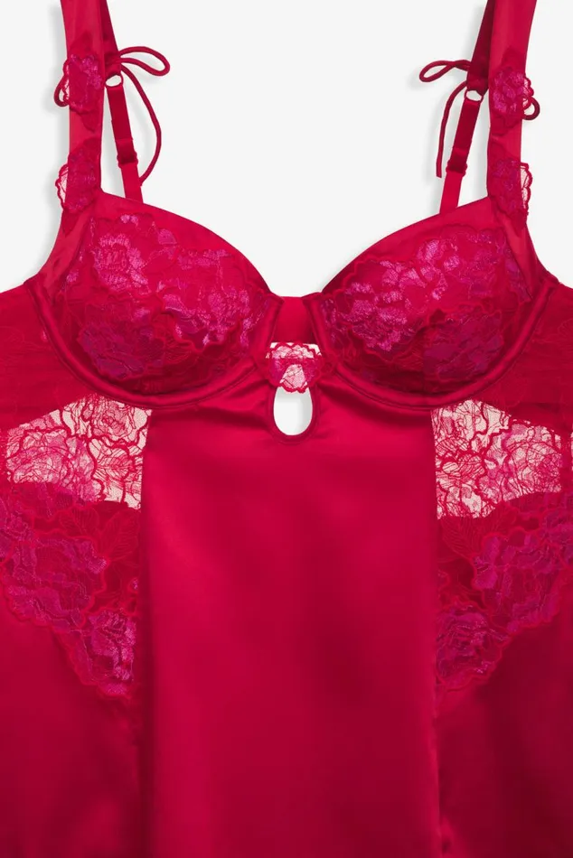 For Love and Lemons Lingerie Cordelia Slip Dress Red 8211 Women For Love and Lemons Lingerie Cordelia Slip Dress Red 8211 Women