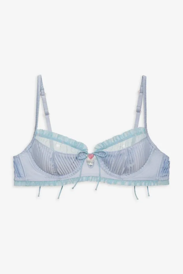For Love and Lemons Lingerie Ellery Underwire Bra Blue 8211 Women For Love and Lemons Lingerie Ellery Underwire Bra Blue 8211 Women
