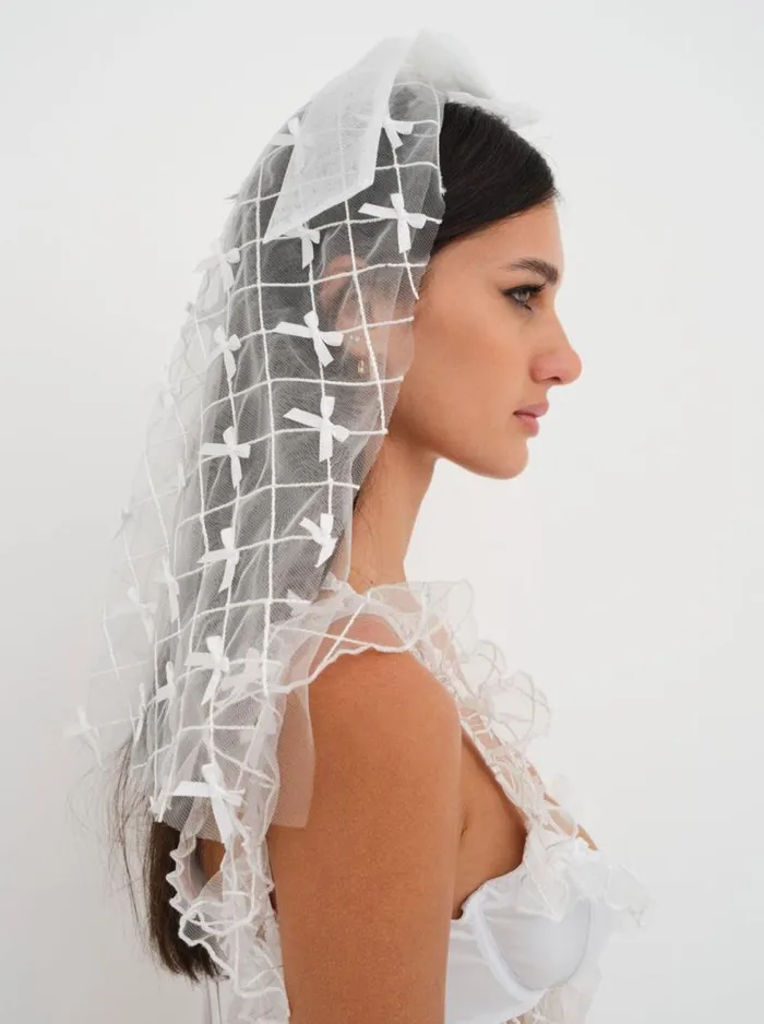 For Love and Lemons Lingerie Fiorella Veil White 8211 Women For Love and Lemons Lingerie Fiorella Veil White 8211 Women