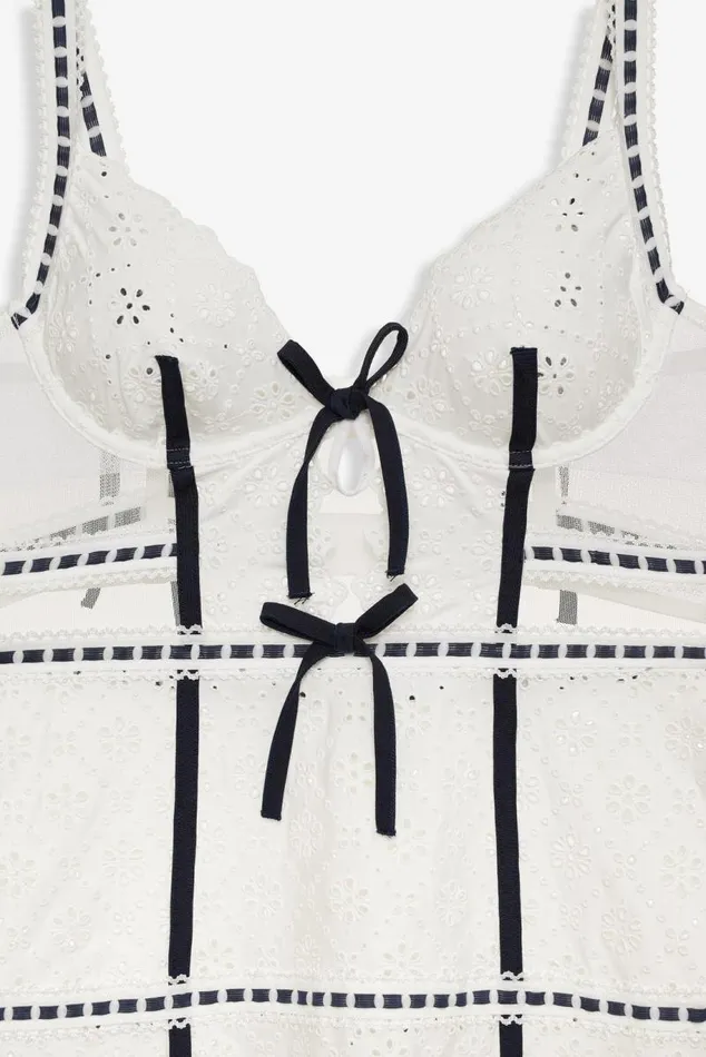 For Love and Lemons Lingerie Heather Slip Dress White 8211 Women