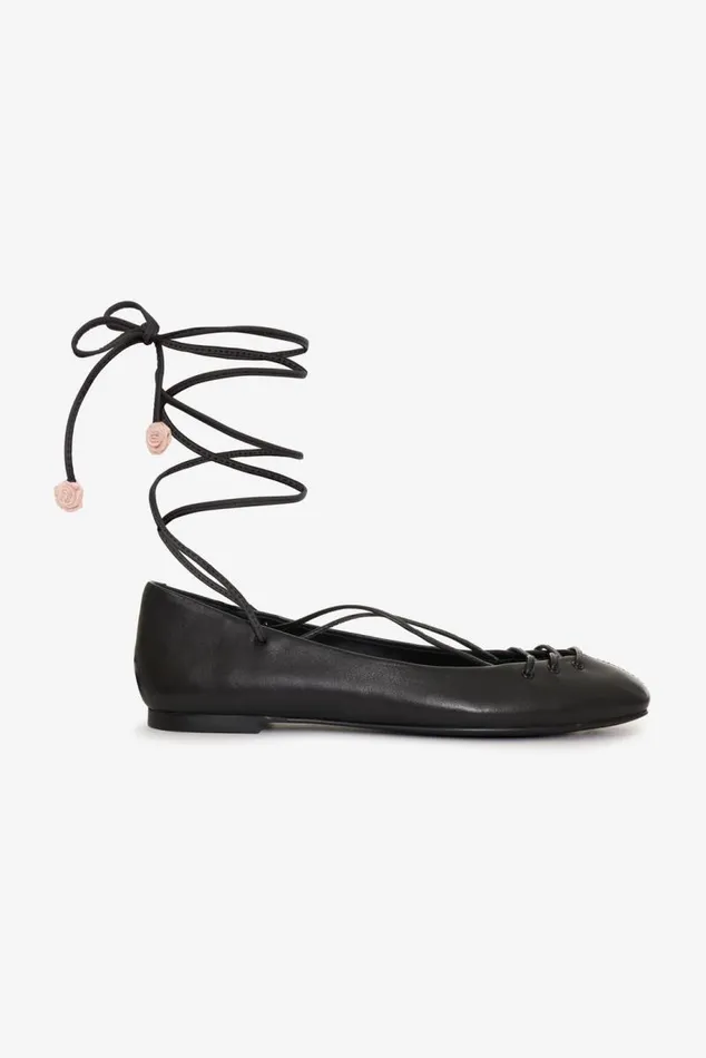 For Love and Lemons Shoes Beate Ballet Flats Black 8211 Women
