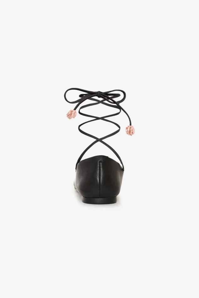 For Love and Lemons Shoes Beate Ballet Flats Black 8211 Women