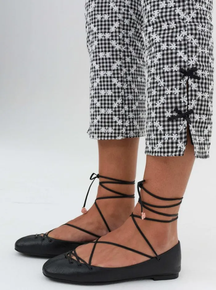 For Love and Lemons Shoes Beate Ballet Flats Black 8211 Women