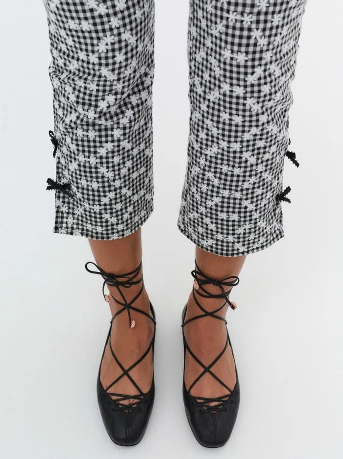 For Love and Lemons Shoes Beate Ballet Flats Black 8211 Women