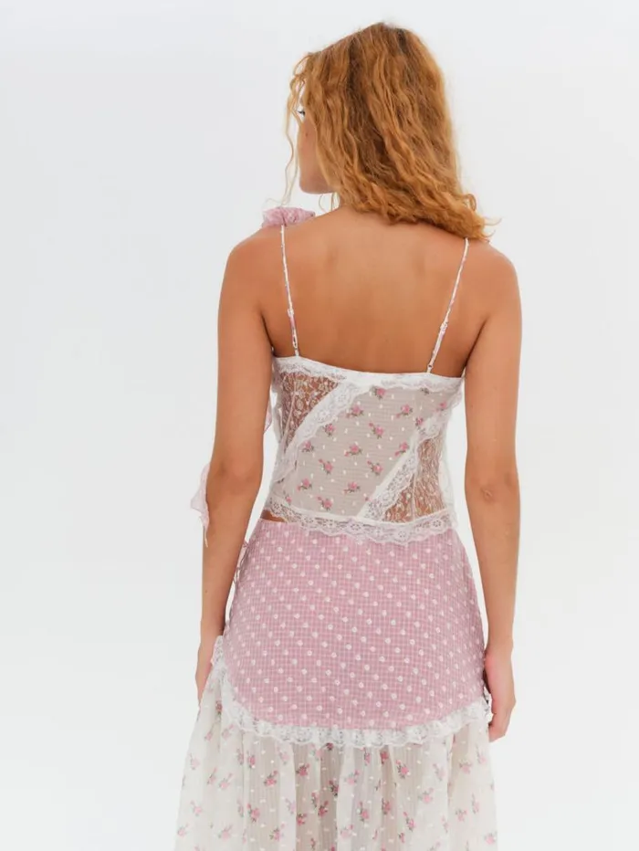 For Love and Lemons Tops Francine Top Pink 8211 Women For Love and Lemons Tops Francine Top Pink 8211 Women