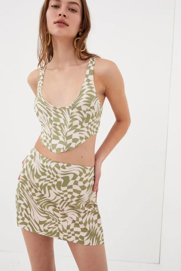 For Love and Lemons Tops Nomi Corset Top Green 8211 Women For Love and Lemons Tops Nomi Corset Top Green 8211 Women