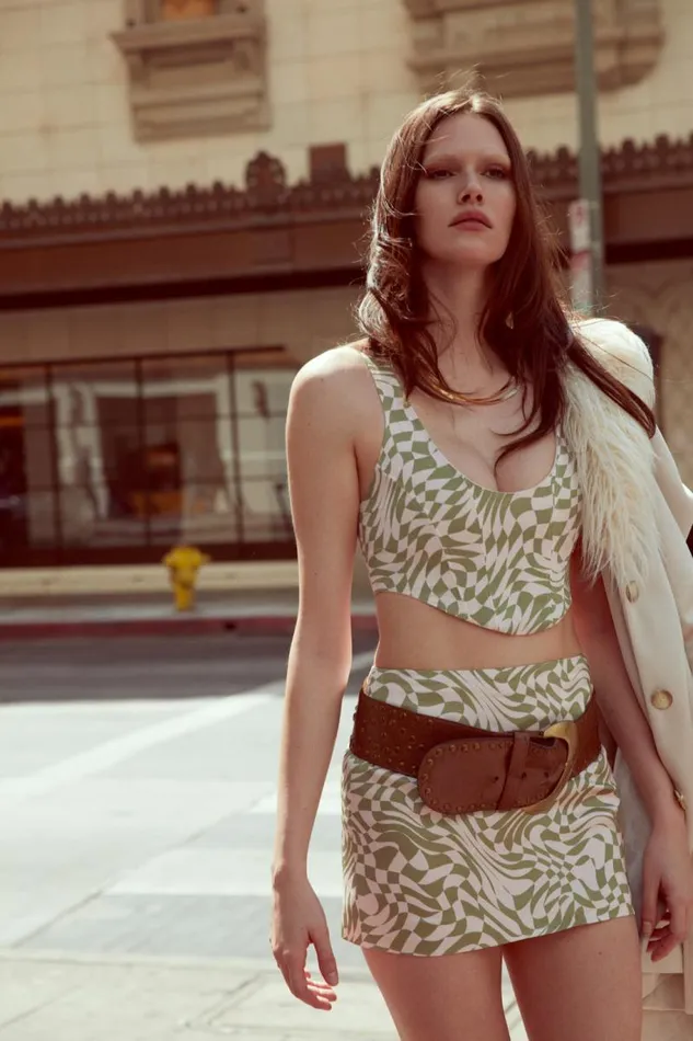 For Love and Lemons Tops Nomi Corset Top Green 8211 Women For Love and Lemons Tops Nomi Corset Top Green 8211 Women