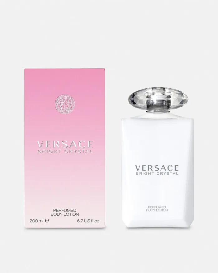 Fragrances and Body Care Women Versace Bright Crystal Body Lotion 200 Ml White