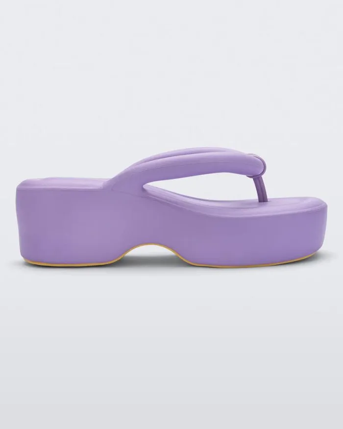 Free Platform Lilac Women Melissa Flip Flops