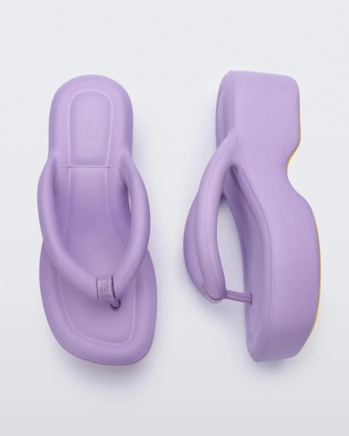 Free Platform Lilac Women Melissa Flip Flops