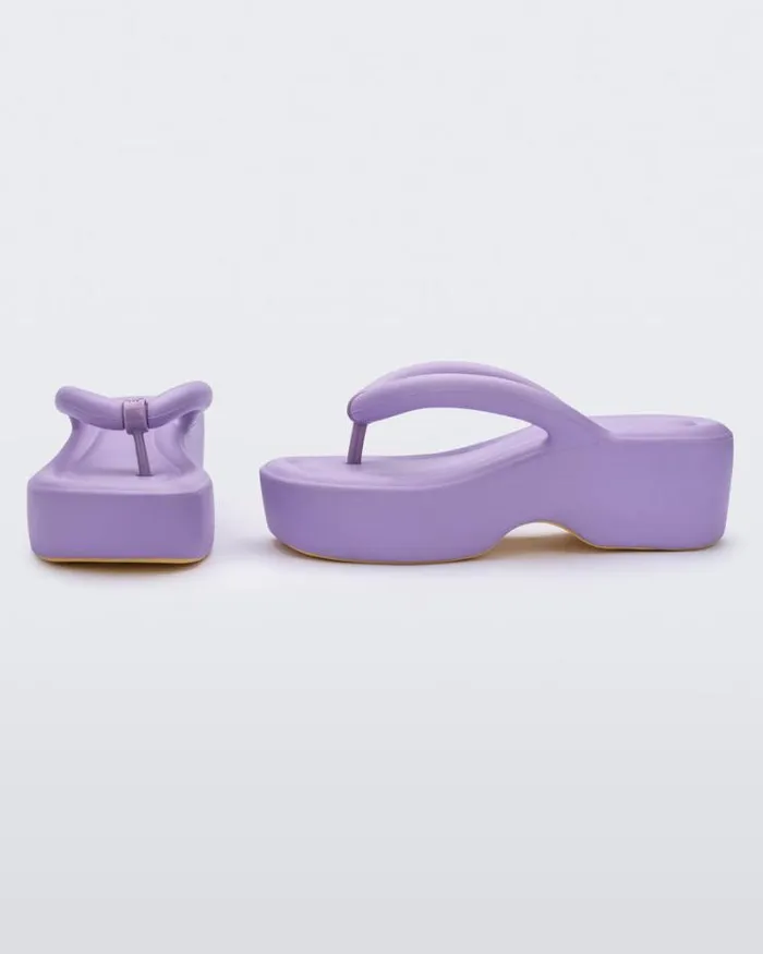 Free Platform Lilac Women Melissa Flip Flops