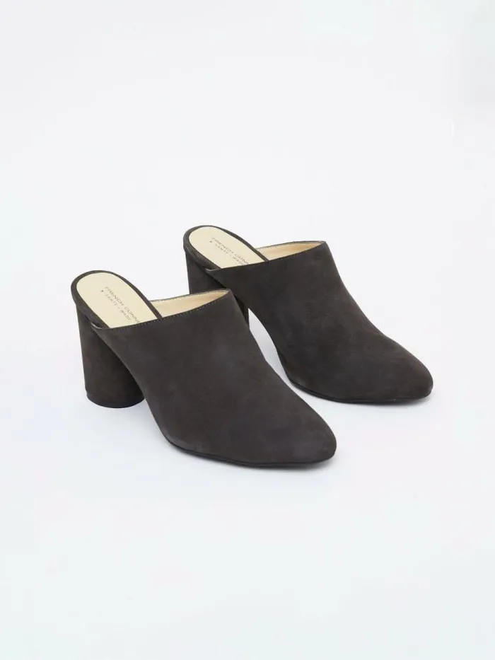 French Connection Cleo Mules Graphite Grey Women Shoes