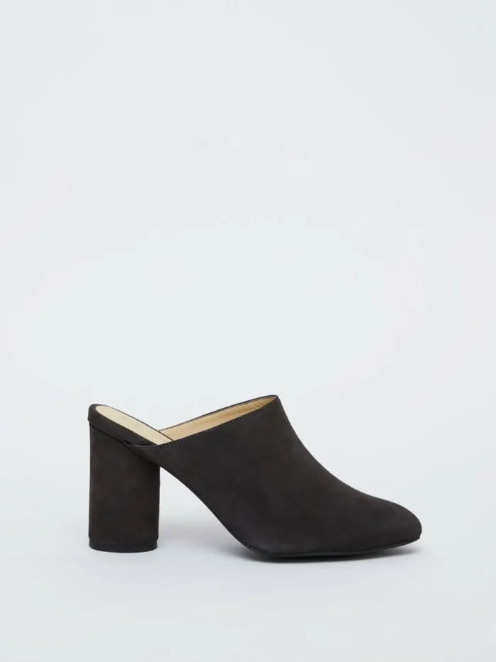 French Connection Cleo Mules Graphite Grey Women Shoes