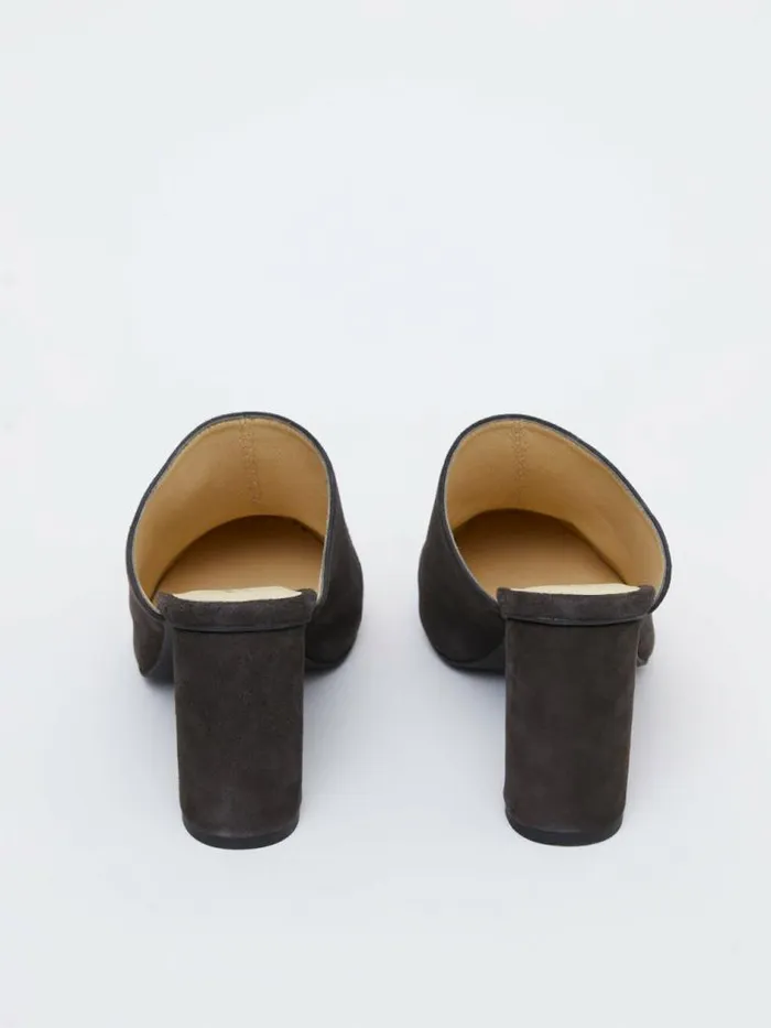 French Connection Cleo Mules Graphite Grey Women Shoes