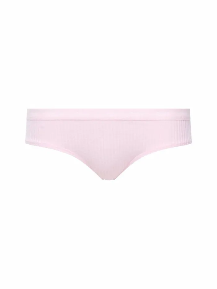 French Connection FCUK 3 Pack Ribbed Briefs Greywhitepink Women Underwear and Socks