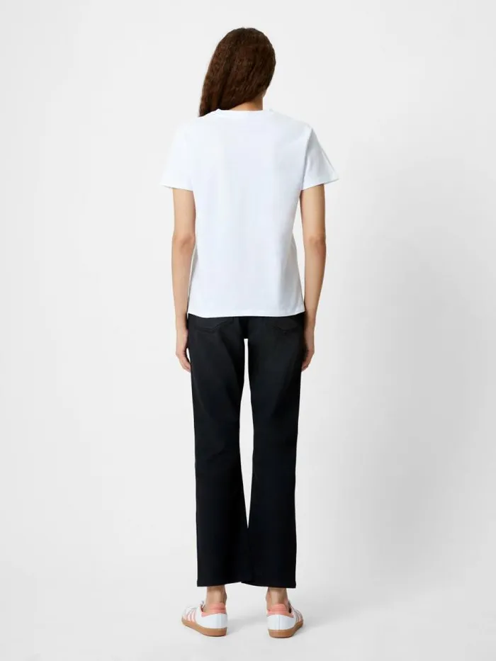 French Connection Love Graphic Print TShirt White Women Tops