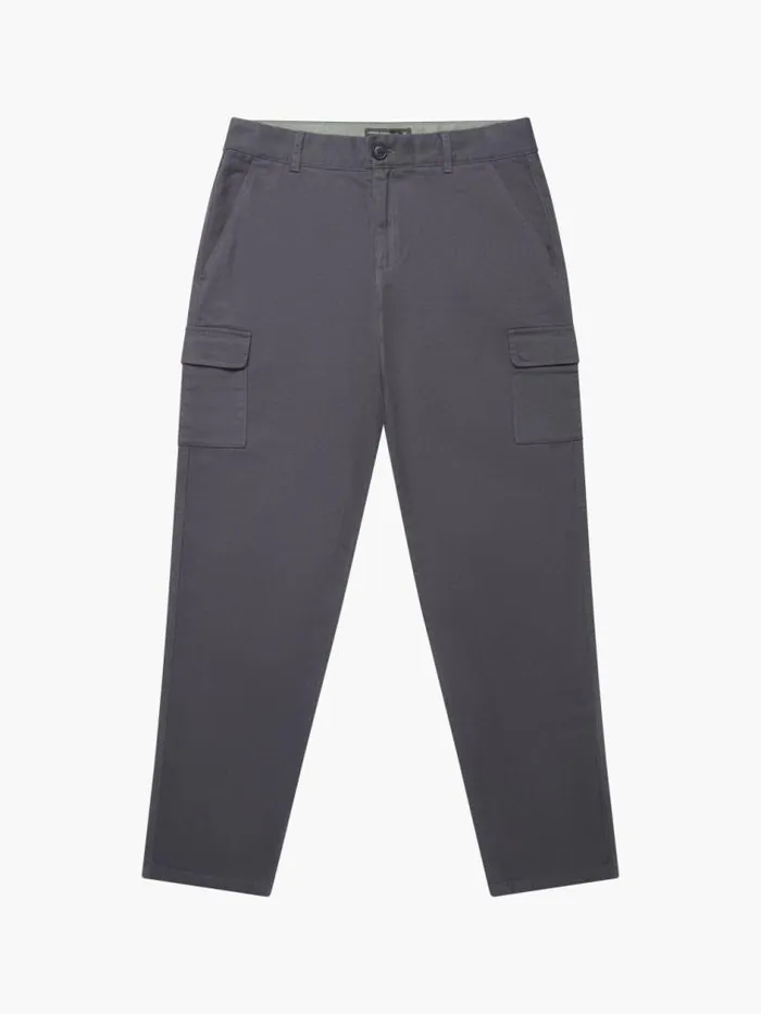 French Connection Smart Cargo Pants Dark Grey Men Trousers