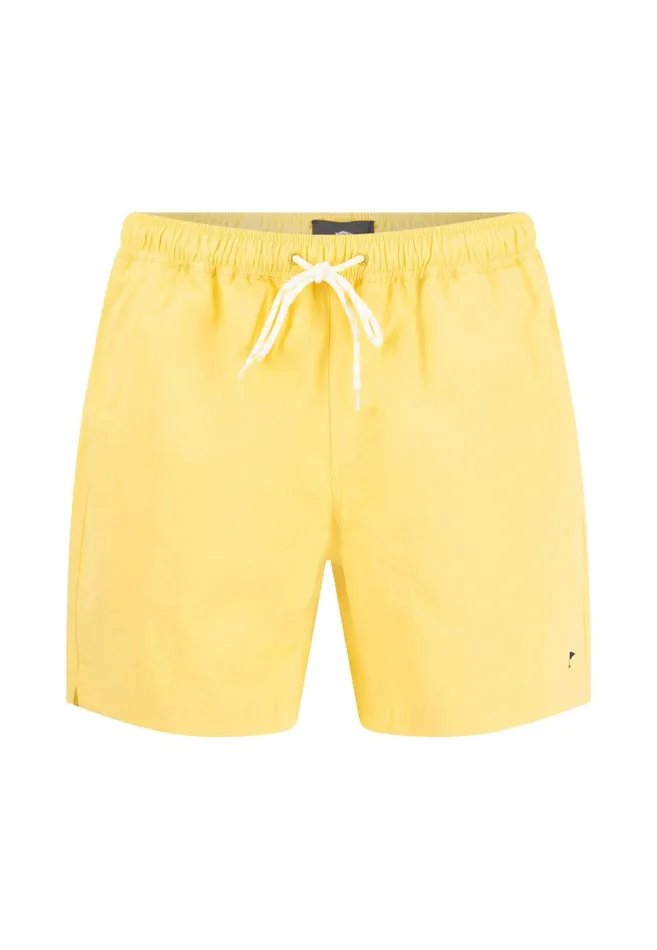 FYNCHHATTON Bathing Shorts In Plain Colors With A Logodail Peesummer Breezestrong Bluenavy Men Shorts