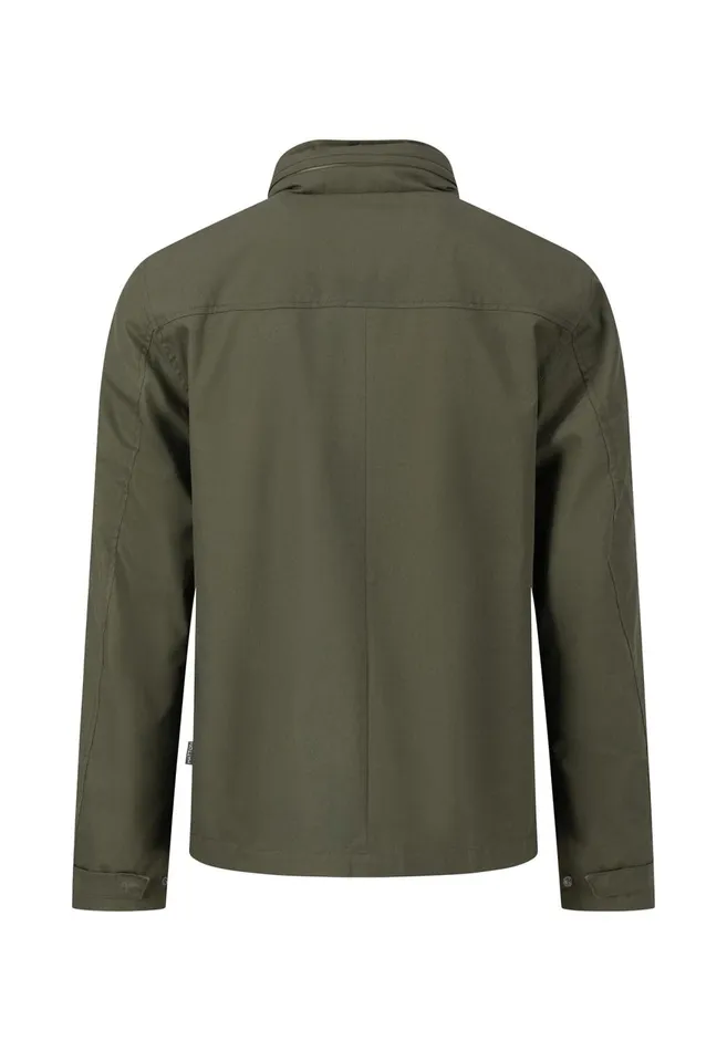 FYNCHHATTON Field Jacket With Removable Hood Dusty Olivedark Navy Men Sale FYNCHHATTON Field Jacket With Removable Hood Dusty Olivedark Navy Men Sale
