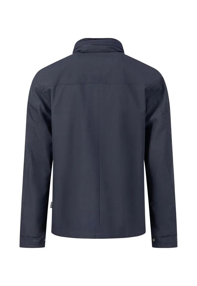 FYNCHHATTON Field Jacket With Removable Hood Dusty Olivedark Navy Men Sale FYNCHHATTON Field Jacket With Removable Hood Dusty Olivedark Navy Men Sale