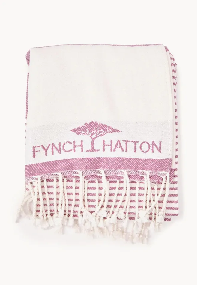 FYNCHHATTON Kitambaa Beach Towel Orchidsageblack Living Home Accessories