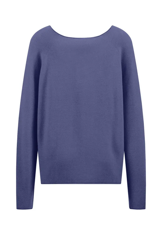 FYNCHHATTON Knitting Sweater With A Vneck Crimson Redmilkblue Purple Women Sweater