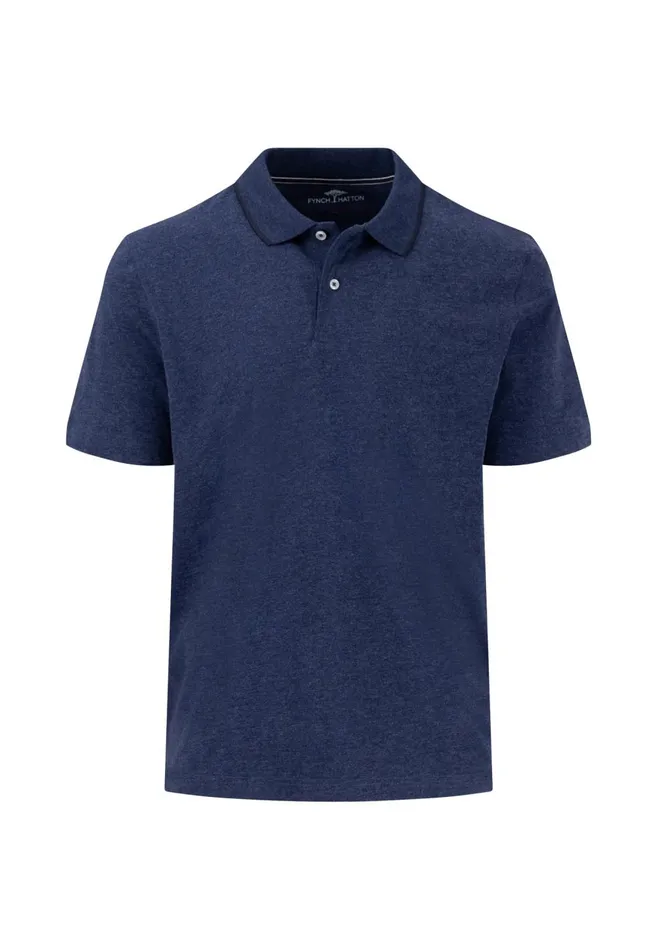 FYNCHHATTON Polo Shirt With A Subtle LogoTail Summer Breezenavystrong Blue Men Polo Shirt